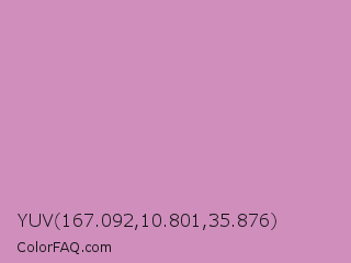 YUV 167.092,10.801,35.876 Color Image
