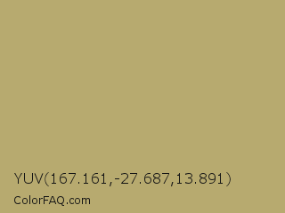 YUV 167.161,-27.687,13.891 Color Image