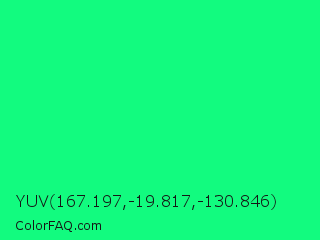 YUV 167.197,-19.817,-130.846 Color Image