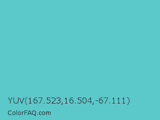 YUV 167.523,16.504,-67.111 Color Image