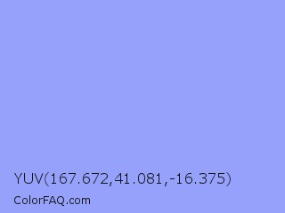 YUV 167.672,41.081,-16.375 Color Image