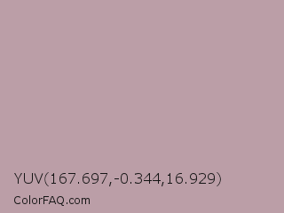 YUV 167.697,-0.344,16.929 Color Image