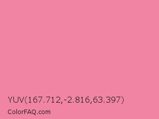 YUV 167.712,-2.816,63.397 Color Image