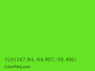 YUV 167.84,-64.997,-59.496 Color Image
