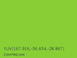 YUV 167.916,-56.654,-28.867 Color Image