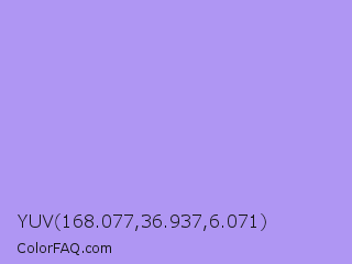 YUV 168.077,36.937,6.071 Color Image