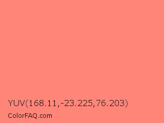 YUV 168.11,-23.225,76.203 Color Image