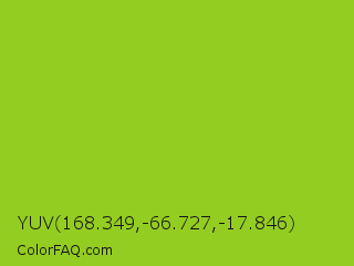 YUV 168.349,-66.727,-17.846 Color Image