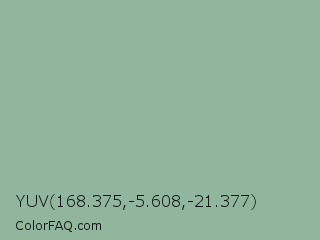 YUV 168.375,-5.608,-21.377 Color Image