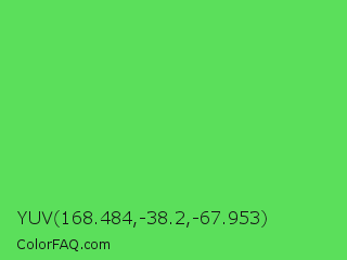 YUV 168.484,-38.2,-67.953 Color Image