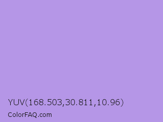 YUV 168.503,30.811,10.96 Color Image
