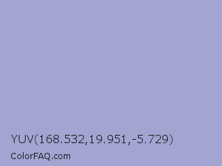 YUV 168.532,19.951,-5.729 Color Image