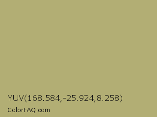YUV 168.584,-25.924,8.258 Color Image