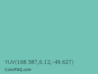 YUV 168.587,6.12,-49.627 Color Image