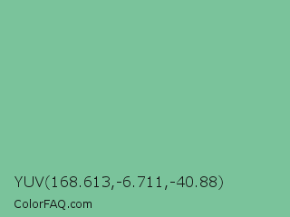 YUV 168.613,-6.711,-40.88 Color Image