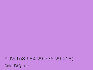 YUV 168.684,29.736,29.218 Color Image