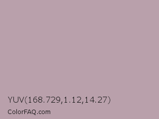 YUV 168.729,1.12,14.27 Color Image