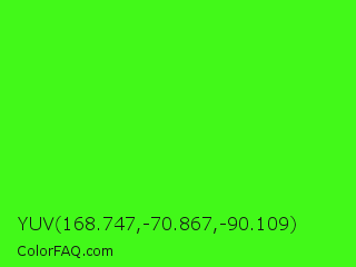 YUV 168.747,-70.867,-90.109 Color Image
