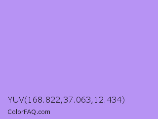YUV 168.822,37.063,12.434 Color Image