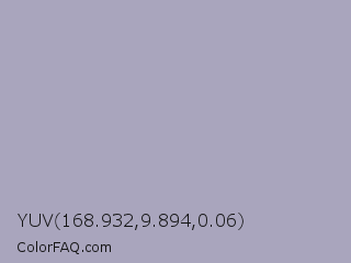 YUV 168.932,9.894,0.06 Color Image