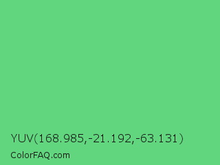 YUV 168.985,-21.192,-63.131 Color Image