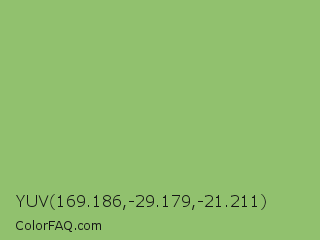 YUV 169.186,-29.179,-21.211 Color Image