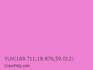 YUV 169.711,18.876,59.012 Color Image