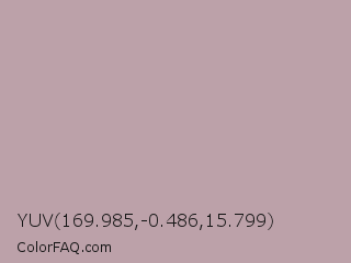 YUV 169.985,-0.486,15.799 Color Image