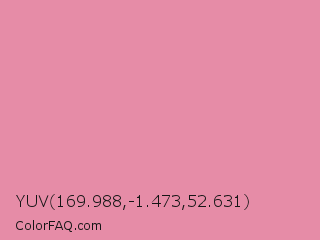 YUV 169.988,-1.473,52.631 Color Image
