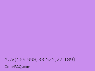 YUV 169.998,33.525,27.189 Color Image