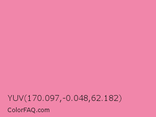 YUV 170.097,-0.048,62.182 Color Image