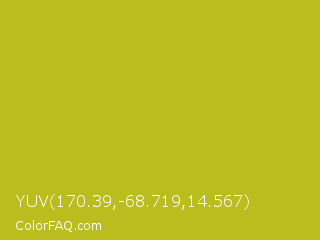 YUV 170.39,-68.719,14.567 Color Image