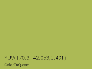 YUV 170.3,-42.053,1.491 Color Image