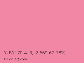 YUV 170.413,-2.669,62.782 Color Image