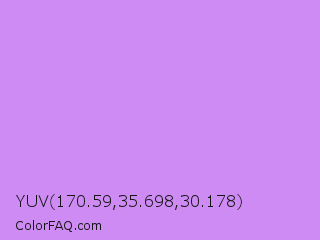 YUV 170.59,35.698,30.178 Color Image