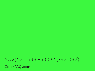 YUV 170.698,-53.095,-97.082 Color Image