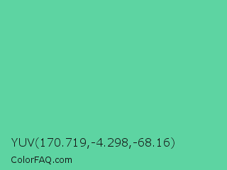 YUV 170.719,-4.298,-68.16 Color Image