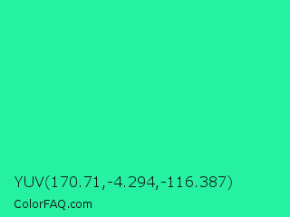 YUV 170.71,-4.294,-116.387 Color Image