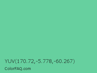 YUV 170.72,-5.778,-60.267 Color Image