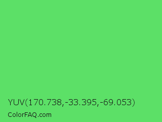 YUV 170.738,-33.395,-69.053 Color Image