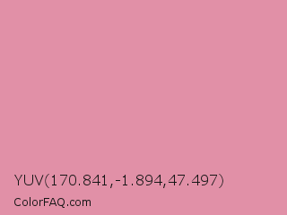 YUV 170.841,-1.894,47.497 Color Image