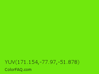 YUV 171.154,-77.97,-51.878 Color Image
