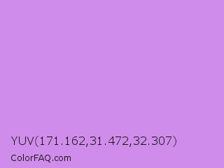 YUV 171.162,31.472,32.307 Color Image