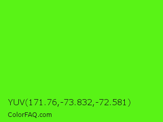 YUV 171.76,-73.832,-72.581 Color Image