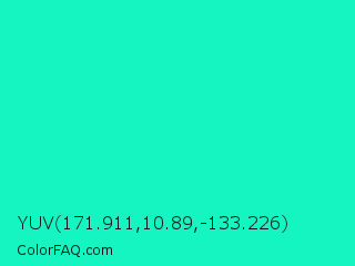 YUV 171.911,10.89,-133.226 Color Image