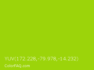YUV 172.228,-79.978,-14.232 Color Image