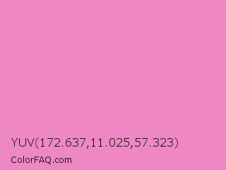 YUV 172.637,11.025,57.323 Color Image