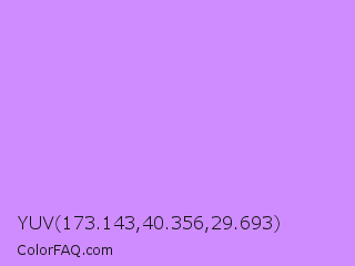 YUV 173.143,40.356,29.693 Color Image