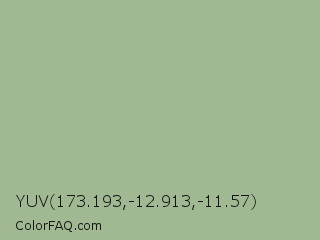 YUV 173.193,-12.913,-11.57 Color Image
