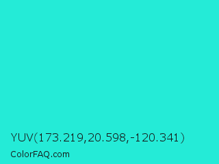 YUV 173.219,20.598,-120.341 Color Image